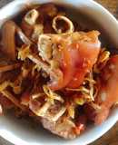 Chân giò nấu giả cầy