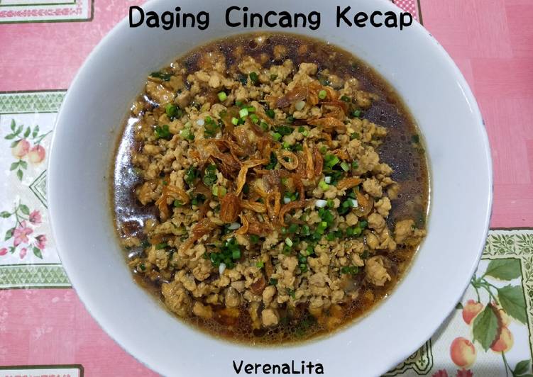 Daging Cincang Kecap