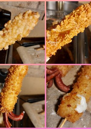 Une photo de Hot dog Coréen ou Tokkebi