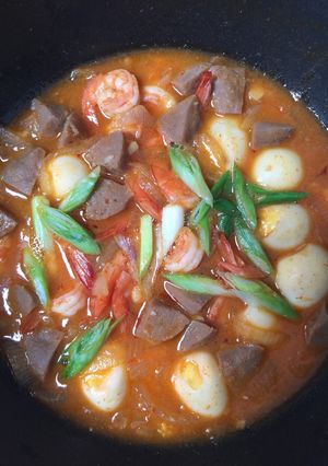 Foto resep Udang puyuh bakso mix