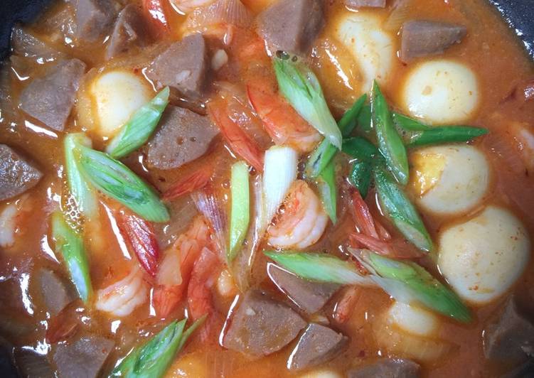 Udang puyuh bakso mix