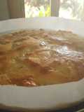 Increíble "Clafoutis de manzana y banana"