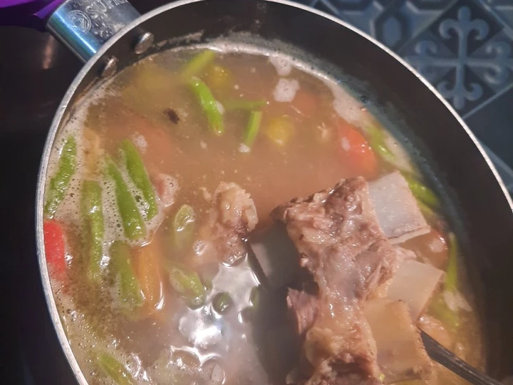 Cara Mudah Membuat Resep Asem asem iga sapi Anti Ribet, Mantap Sekali