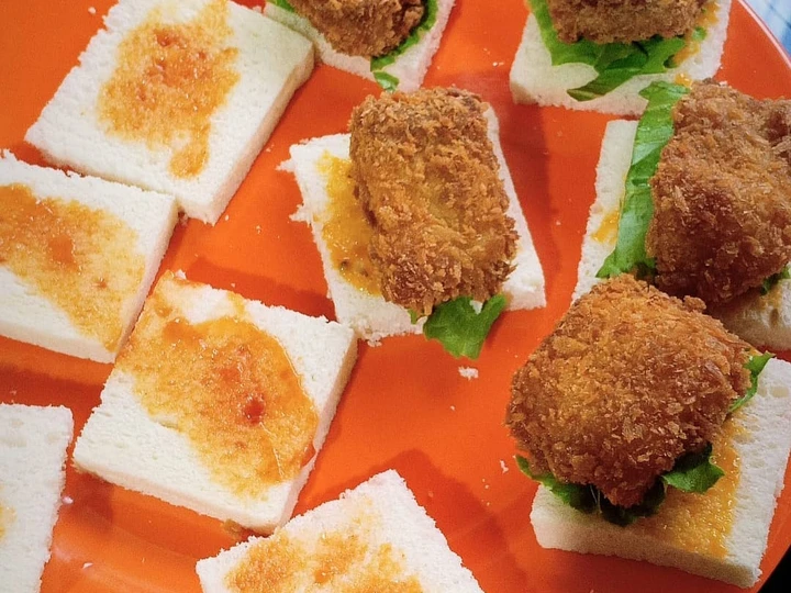 Cara Mudah Membuat Resep  Sandwich Isi Dori Krispi yang Bikin Ngiler, Enak Banget