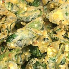 A picture of Palak ke Pakode.