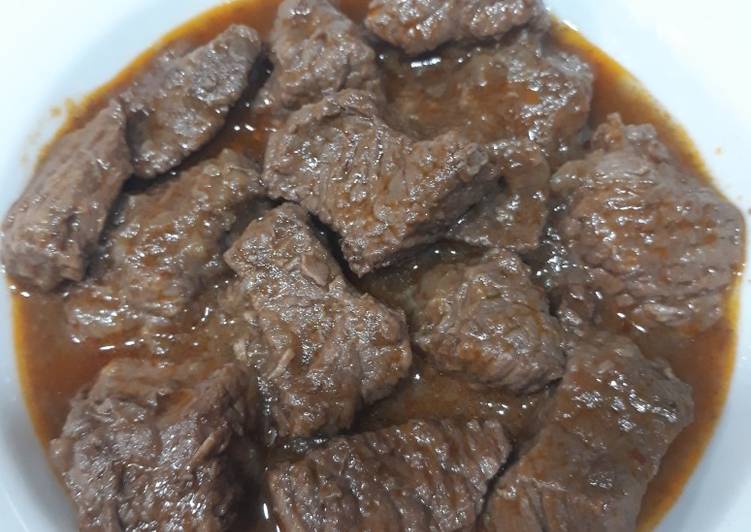 Ternera en salsa de soja asiática