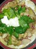 Tostadas de cordero