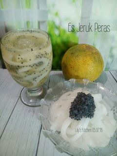 Foto resep Es Jeruk Peras