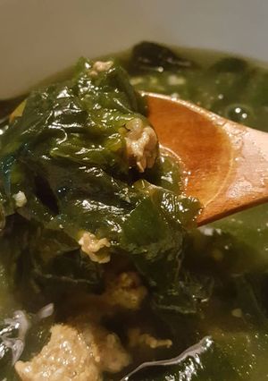Foto resep Sup rumput laut korea (sup ulang tahun)
