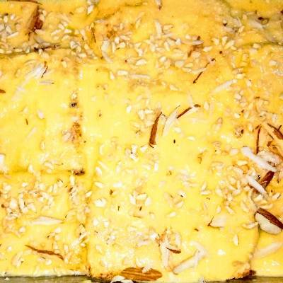 Arabic Bread Pudding Recipe By Uzma Syed Cookpad