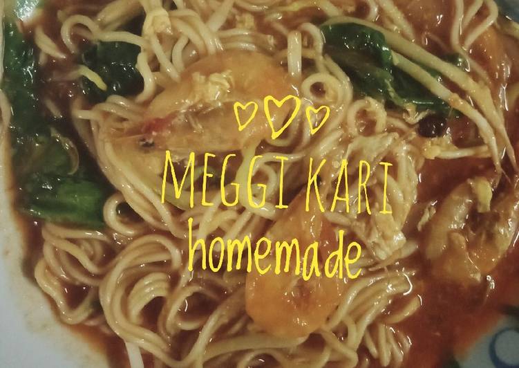 Meggi kari homemade
