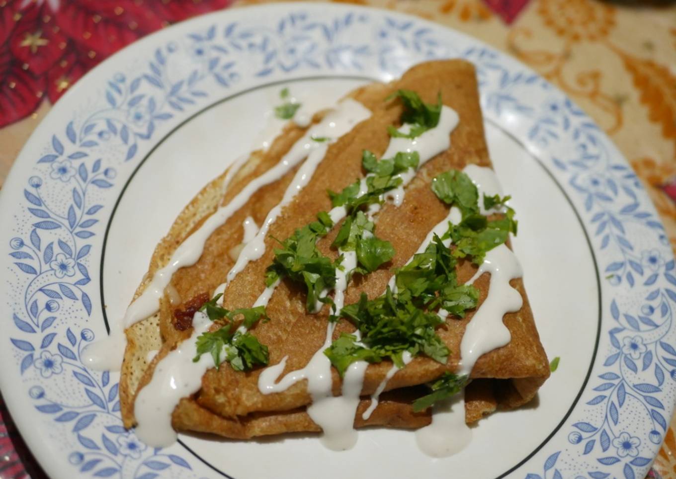 Crepa salada de tocino