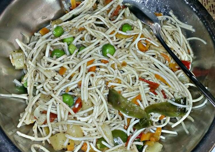 Easiest Way to Make Any-night-of-the-week Vegetable Noodles
