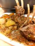 Côtes de chevreuil au vin blanc en cocotte au Cook Expert