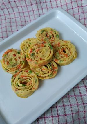 Foto resep Rollade telor & sayur