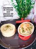 Fish Blanquette with Vegetables or in Phyllo Pouches