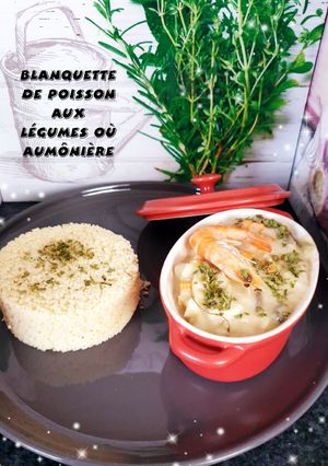 Une photo de Blanquette de poisson aux légumes ou en aumônière 😋
