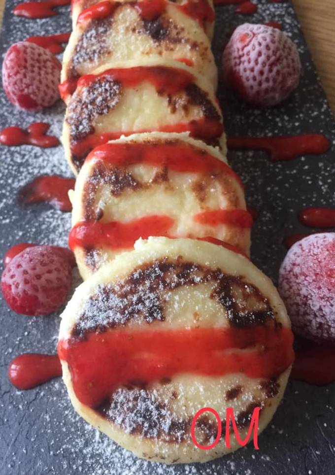 Сирнички ПХ з ізюмом