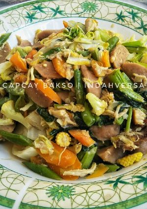 Foto resep Tumis Capcay Bakso
