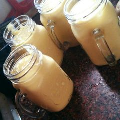A picture of Bel shake (wood apple shake).