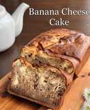 Kek Pisang Keju Banana Cheese cake