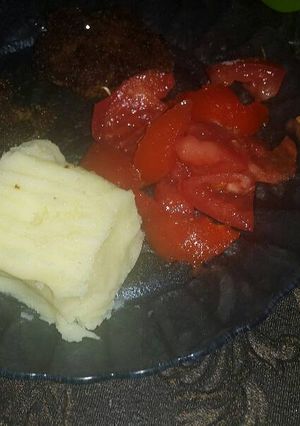 Una foto de Hamburguesas al plato