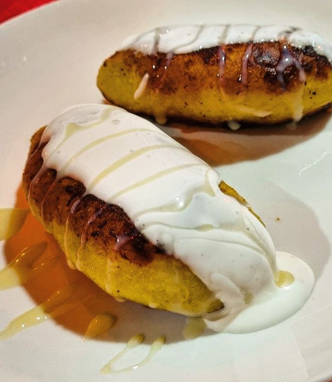 Una foto de Platanitos rellenos de queso
