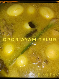 Foto resep Opor Ayam Telur