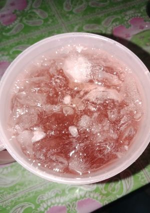 Foto resep Es Segar Rosella + Madu