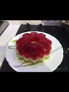 عکسی از دستور ژله هندوانه