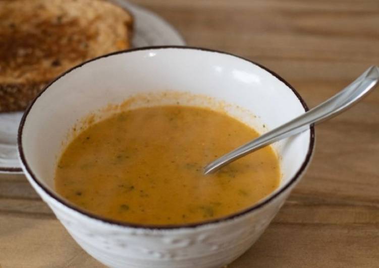 Simple Way to Make Homemade Tomato Basil Soup