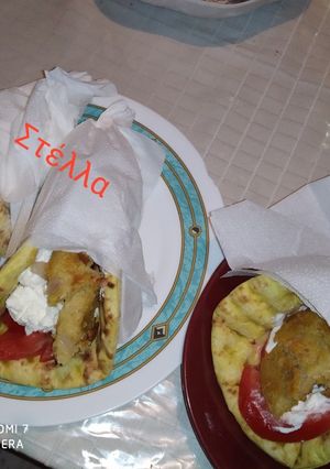 Φωτογραφία της συνταγής Υγιεινά σπιτικά σουβλάκια με φαλάφελ (χωρίς τηγανητές πατάτες) 🌮