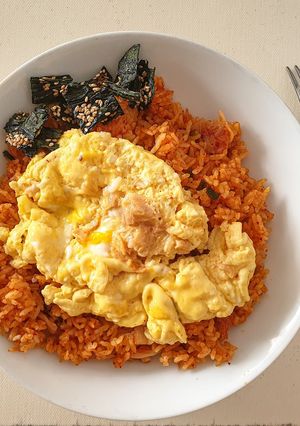 Foto resep Nasi goreng kimchi