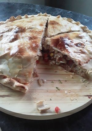 Una foto de Tarta de atún