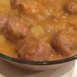 Albóndigas al vino blanco