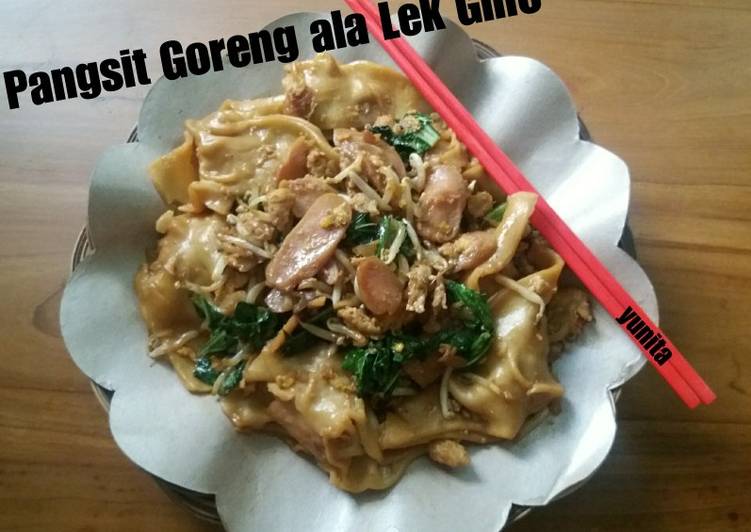 Bahan-bahan Pangsit Goreng ala Lek Gino yang lezat Untuk Jualan