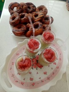 عکسی از دستور اسموتی هندونه خربزه