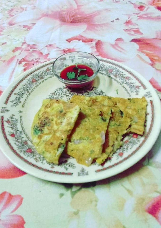 बेसन का चीला (Besan ka cheela recipe in Hindi) रेसिपी मुख्य फोटो