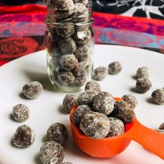 A picture of Amla goli | Amla candy with Jaggery | Gooseberry candy.