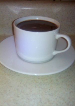 Una foto de Atole de café con chocolate