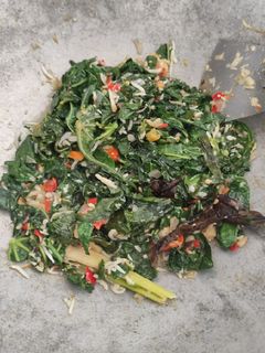 Foto resep Sayur Daun Singkong Teri Medan