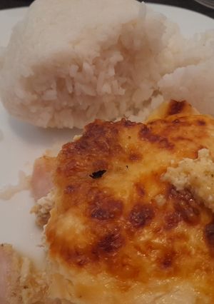 Rakott csirkemell szeletek recept fotója