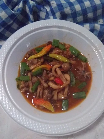 Langkah Gampang Membikin Resep Cumi Saos Tiram yang  Bikin Ketagihan Anti Ribet, Lezat Sekali