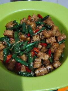 Foto resep Oseng Tempe Kacang Panjang
