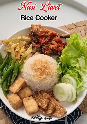 Foto resep Nasi Liwet Rice Cooker