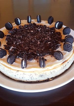 Una foto de Cheesecake oreo