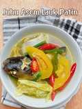 Juhu Asem Lauk Patin (sayur asem ikan patin) khas Dayak