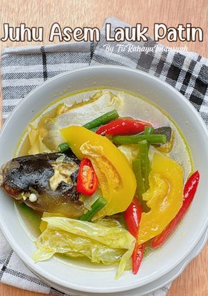 Foto resep Juhu Asem Lauk Patin (sayur asem ikan patin) khas Dayak