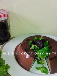 Foto resep Puding Coklat Oreo #Postingrame2_Puding 🍮