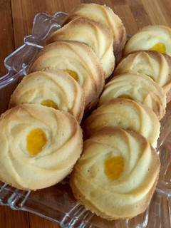 A picture of Orange Jam Butter Cöökies 🍊🍊🍊.